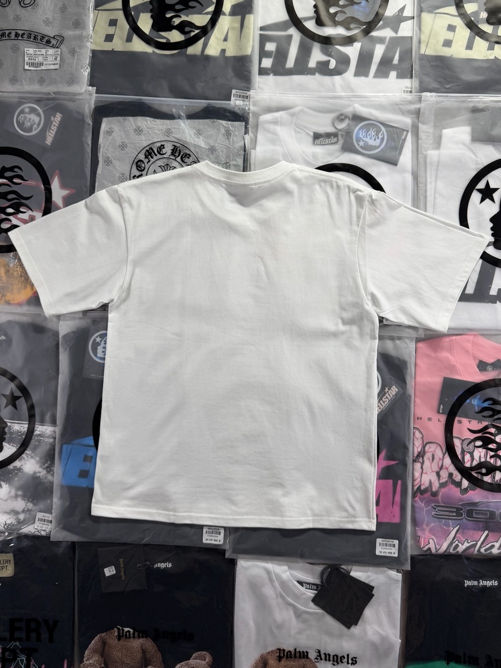 BAPE ABC Camo By Bathing Ape T-shirt ‘White’ - Picture 7 of 8